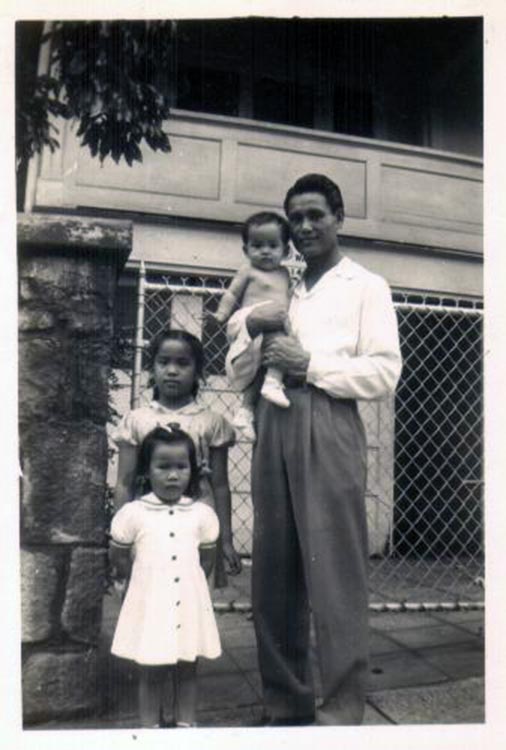 Georgieame, Sandra. Aloma, and Uncle Henry